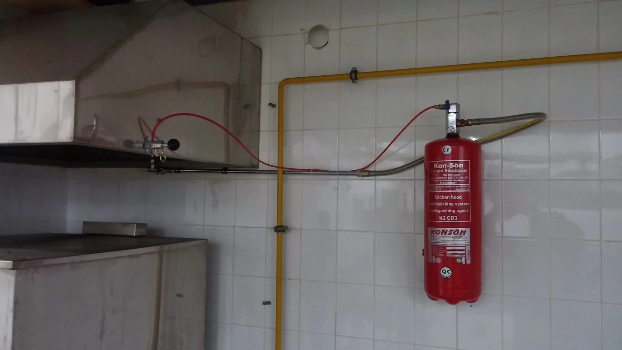 Davlumbaz Söndürme Sitemi 12 lt