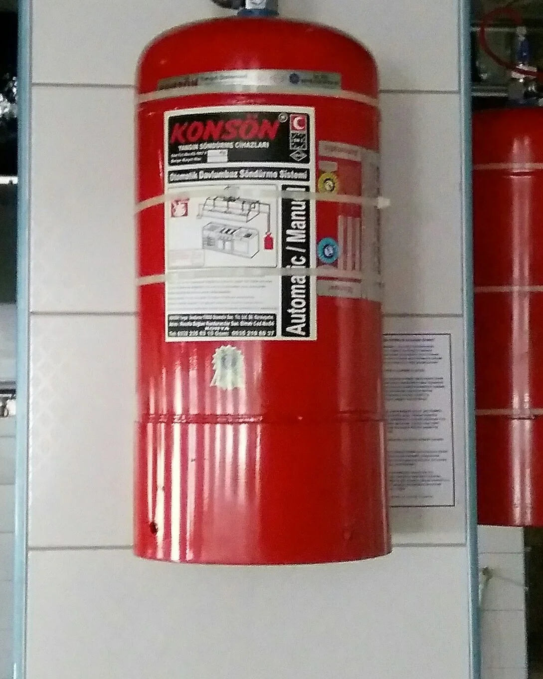 Davlumbaz Söndürme Sitemi 12 lt