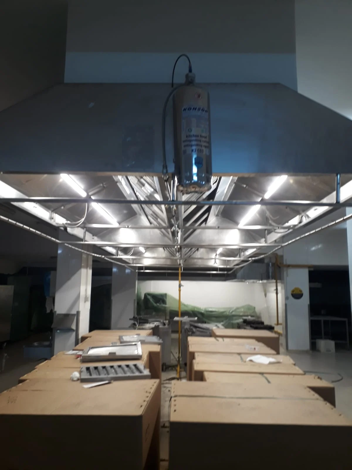 Davlumbaz Söndürme Sitemi 6 lt